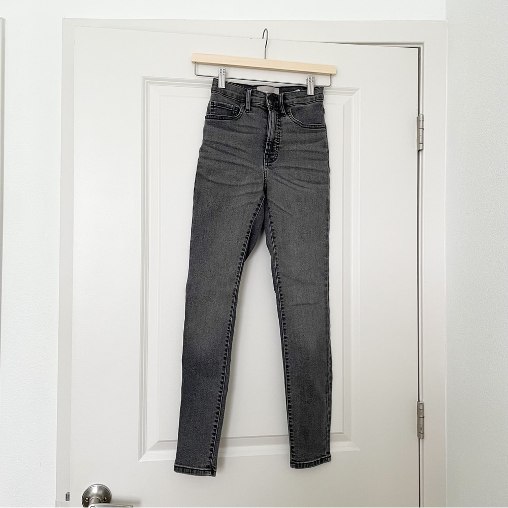 EVERLANE • high rise skinny jeans